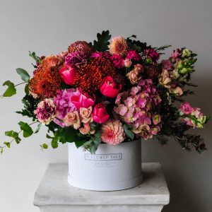 spring blooms flower arrangement