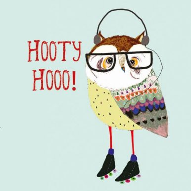 HOOTY HOO MINI CARD